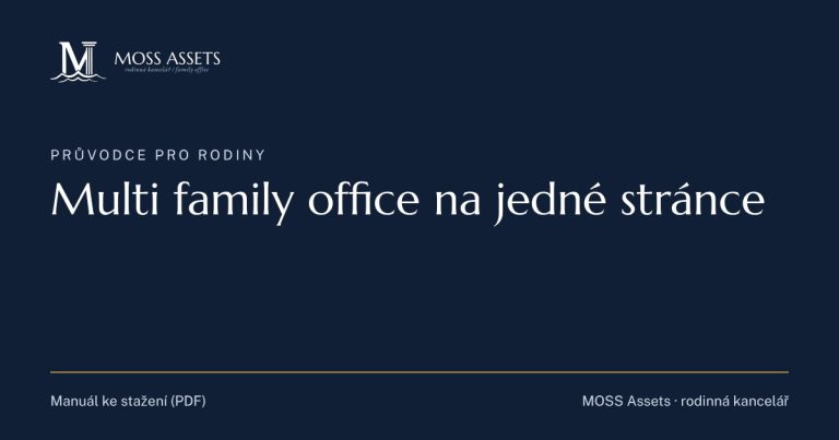 Multi Family Office auf einer Seite